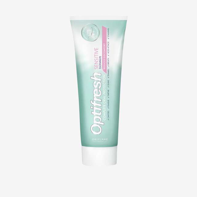 خمیردندان سنسیتیو اپتی فرش برای دندانهای حساس 75میل OPTIFRESH Sensitive Toothpaste